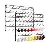 Thread Holder Wall 2 Pack 54 Spools Thread Rack Wall Mount Embroidery Spool Thread Organizer Metal Sewing Thread Organizer With Hanging Tools For Quilting