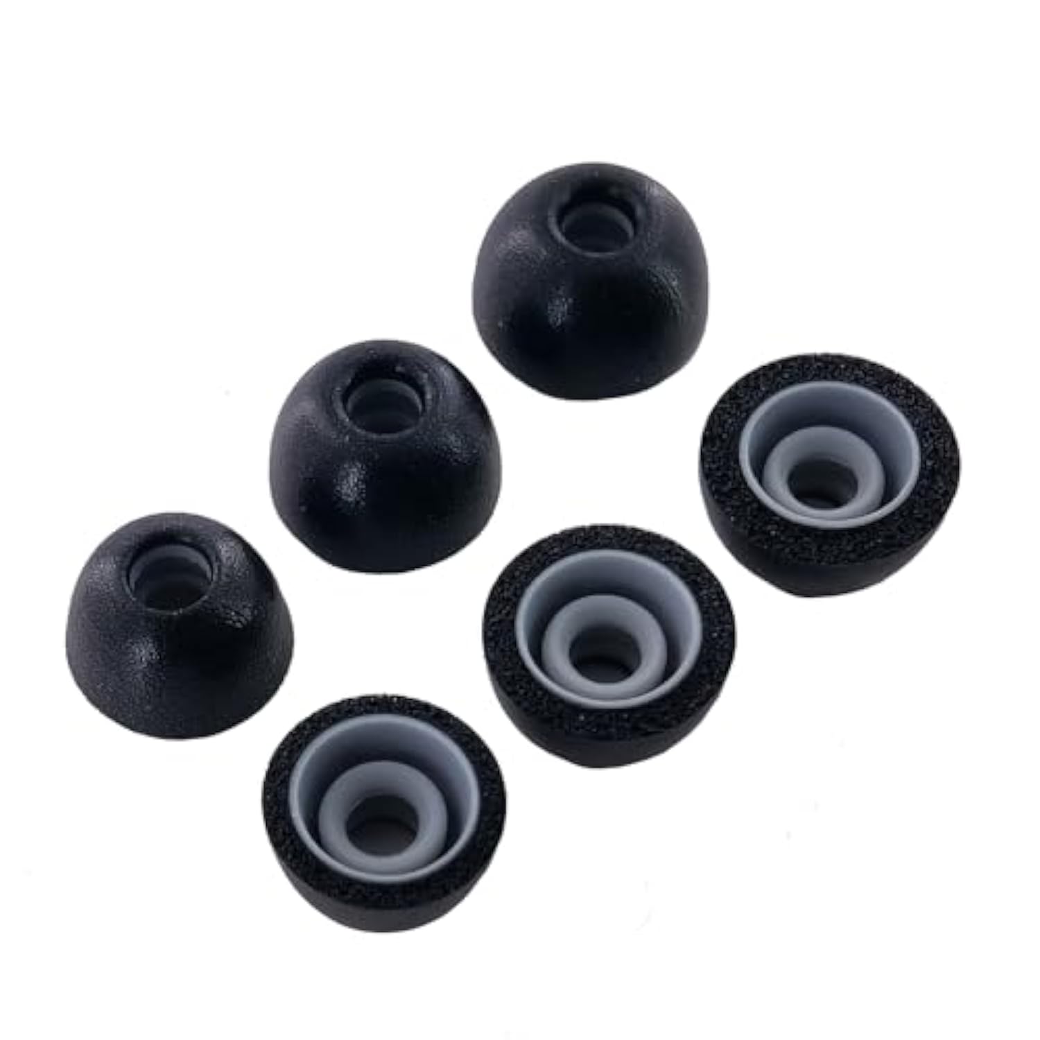 2 Layers Memory Foam Eartips Replacement For Raycon Impact/Fitness Bluetooth Earbuds Earpad * Upgrade