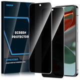 For Google Pixel 9/Pixel 9 Pro Privacy Screen Protector, 9H Hardness Scratch Resistant Tempered Glass, Support Fingerprint Unlock Case Friendly Bubble-Free Screen Film?2 Pack?