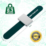 Magnetic Pin Cushion Wristband Teal 9" – Strong Pin Holder For Sewing & Quilting | Gift For Sewers Gift For Quilters | Top Sewing Notion & Quilting Accessory | Wrist Pin Cushion