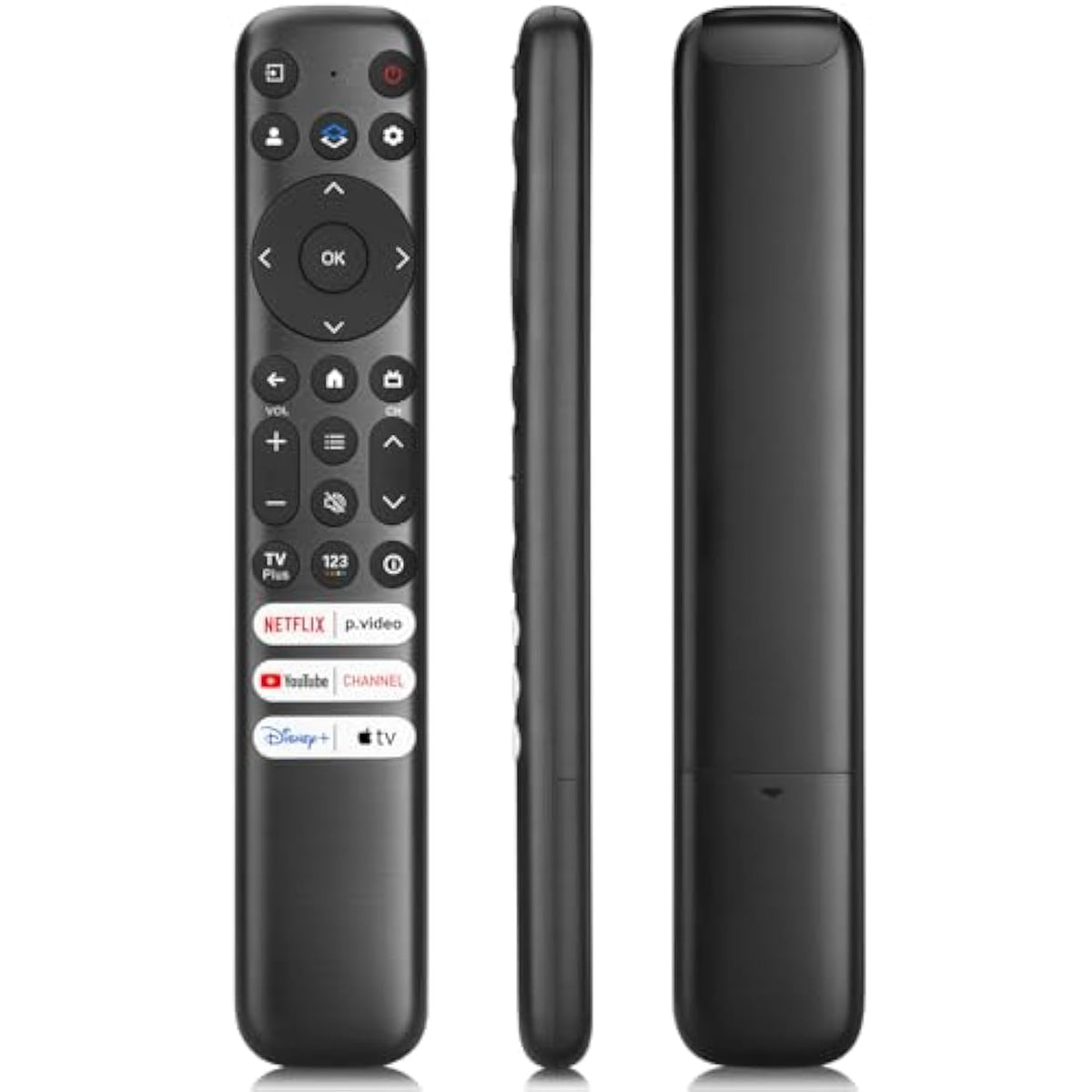 Replacement TCL Google TV Remote RC813 for QM Series 4K UHD Smart TVs