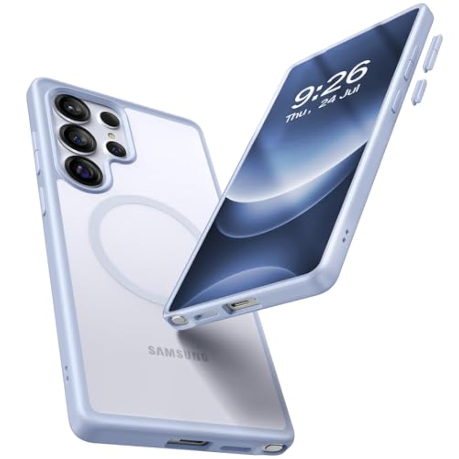 Shockproof Case for Samsung Galaxy S25 Ultra with Stain-Resistant and Military-Grade Protection