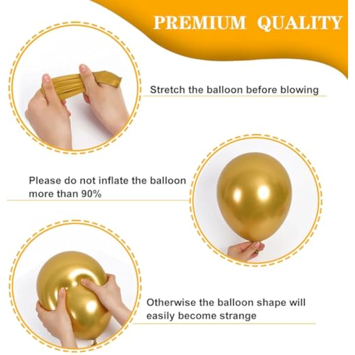 Fall Balloons Orange Yellow Gold for Thanksgiving Autumn Baby Shower Birthday Party Decor
