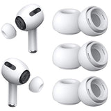 [3 Pairs] Replacement Ear Tips For Airpods Pro And Airpods Pro 2Nd Generation With Noise Reduction Hole,Silicone Ear Tips For Airpods Pro With Portable Storage Box And Fit In The Charging Case(Medium)