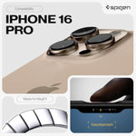 Spigen for iPhone 16 Pro Case, Tough Armor (Ai) MagFit [Compatible with Magsafe] [Kickstand] [Military-Grade Protection] - Black