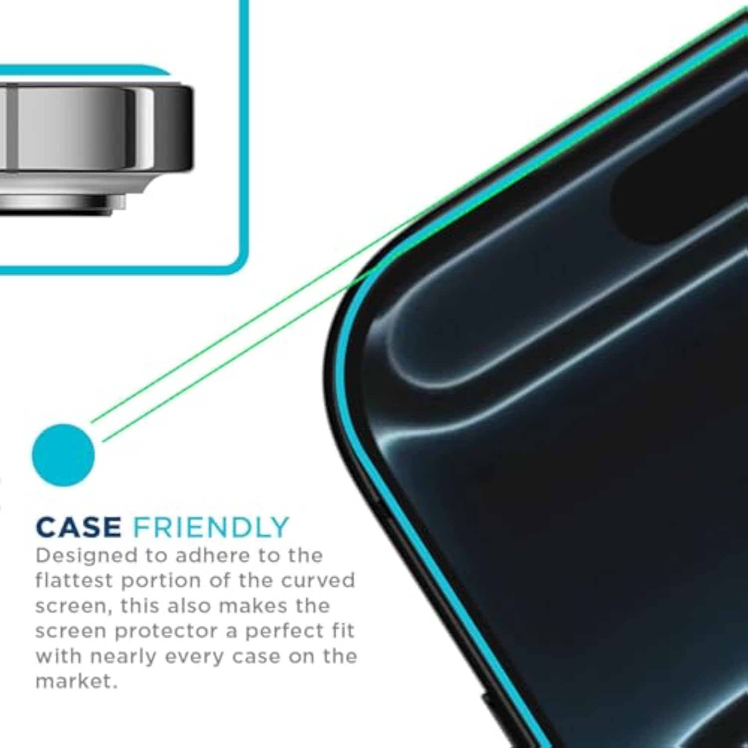 Tech Armor for iPhone 17 Pro Max Screen Protector 6.9 inch- Ballistic Tempered Glass, Case Friendly, Sensor Protection, HD, 9H Hardness, 3 Pack