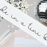 Bride In A Tini Bit Sash, Espresso Martini Bow Coquette Bride-To-Be Sash, Tini Time Martini Bachelorette, Bridal Shower, Engagement, Wedding Party Decorations