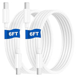 2Pack Latest Version for iPhone 17e 17 16 15 Charger Cord, [2M] [MFI Certified] 60W Super Fast Charging Cable for iPhone 17 Pro, 17 Pro Max USB C to