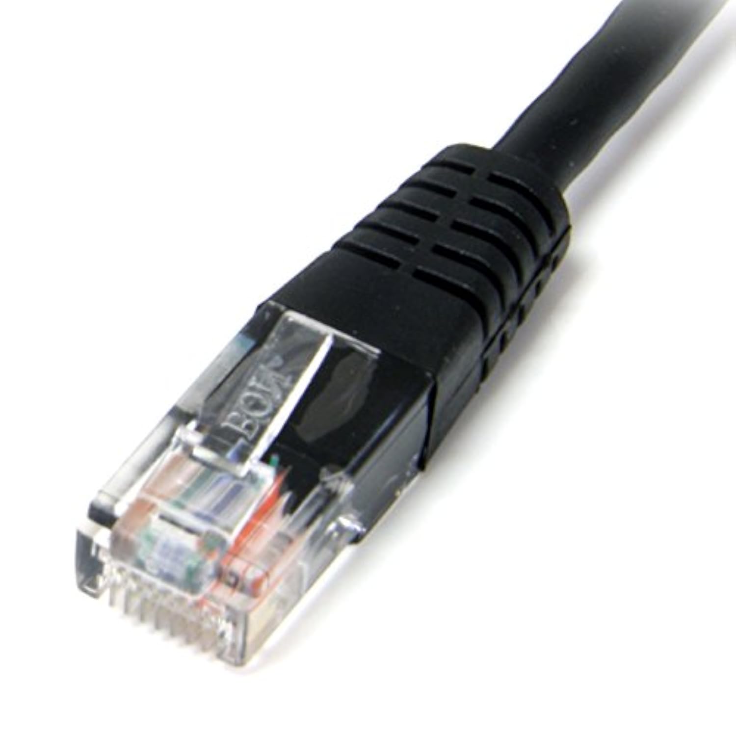 50 Ft Cat5E Black Molded Rj45 Utp Cat 5E Patch Cable - 50Ft Patch Cord (M45Pat