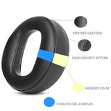 Maxwell Replacement Ear Pads Ear Cushions Compatible With Audeze Maxwell Headphones (Mm100) Cooling Gel Earpads Thickness Cover Ear Cups