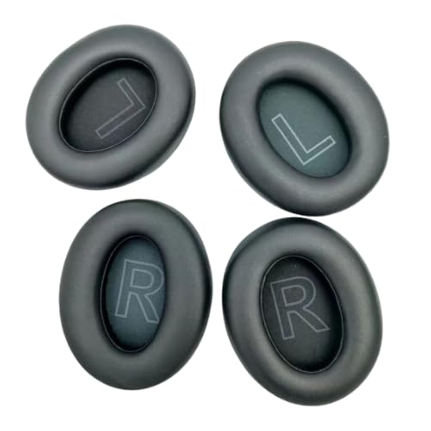 Replacement Earpads For Anker Soundcore Life Q20 Q20Bt Soft Ear Cushions Ear Pads Headphones Accessories, Full Black