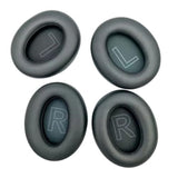 Replacement Earpads For Anker Soundcore Life Q20 Q20Bt Soft Ear Cushions Ear Pads Headphones Accessories, Full Black