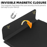 14 Inch Laptop Sleeve Case Pu Leather Case Compatible With New Macbook Pro 14 2021/ Huawei Matebook 14 2021/ Hp Chromebook 14'' / Dell Latitude 14/13.5'' Surface Laptop 3, Sleeve Pouch Black