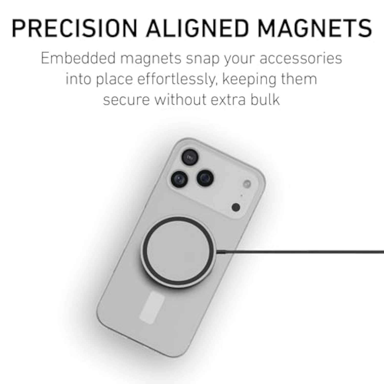 Clear Magnetic Case for iPhone 17 Pro Max