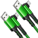 Right Angle Type C Charger Fast Charging 10Ft 90 Degree Usb C Cable Braided Co