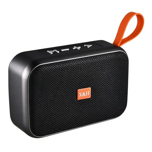 Portable Bluetooth Speakers, Wireless Bluetooth Speaker, Deep Bass, Outdoor Speakers with Handle, Supports TF Card for Outdoor