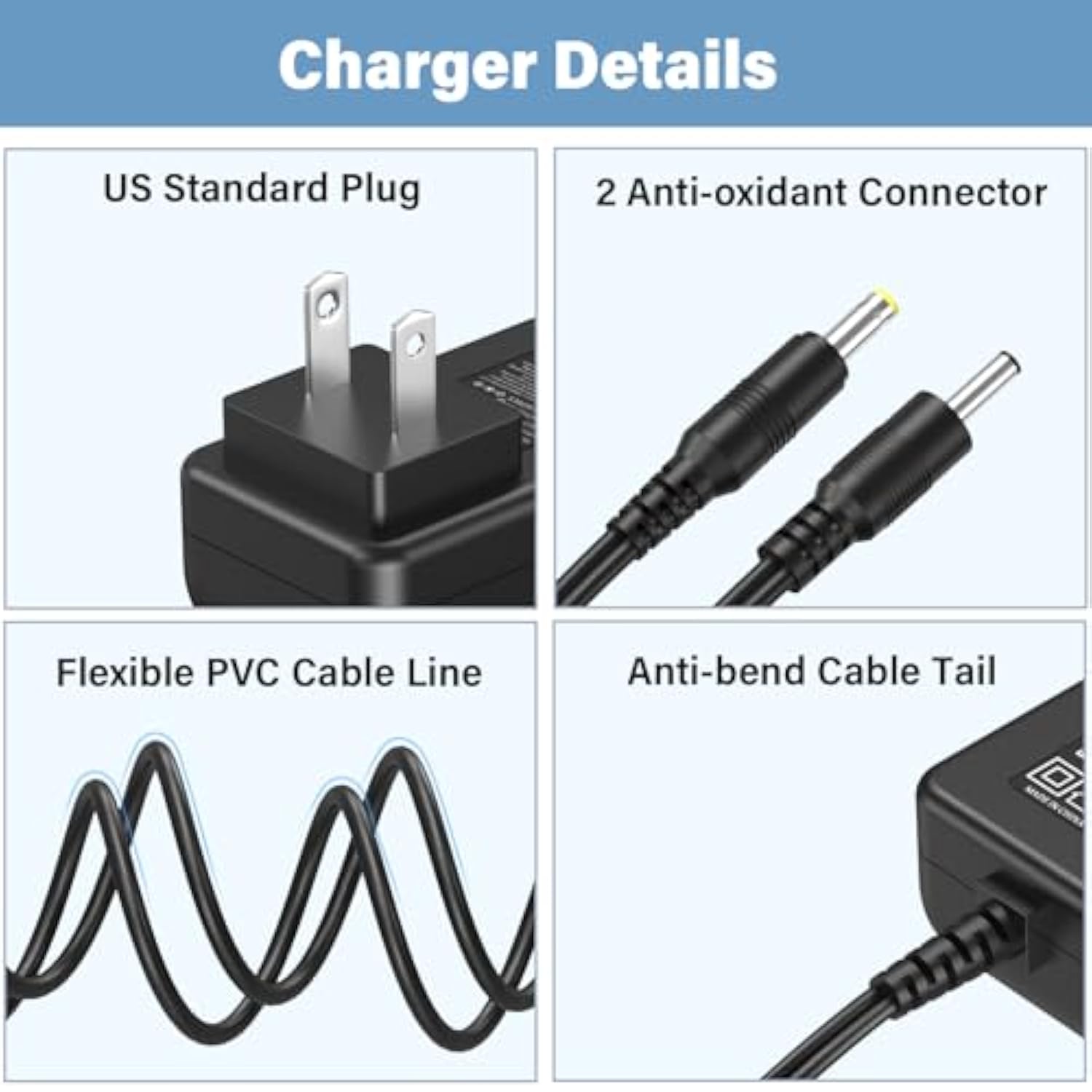 14V Charger For Acoustic Research Awsf100 Awsee3 Awsf100Bk Awsee3Bk Awsee320 Blj15W140100P1-U Portable Wireless Speaker, Ac Dc Power Adapter Cord For Acoustic Research Awsf100, Ul Listed