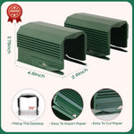 2Pc Wrapping Paper Cutter Christmas Paper Roll Cutters Paper Cutter Slider Tool Set Christmas Gift Packing Wrapping Cutting Supplies For Crafting Birthday Gifts Wrap Rolls (2Pc Army Green)