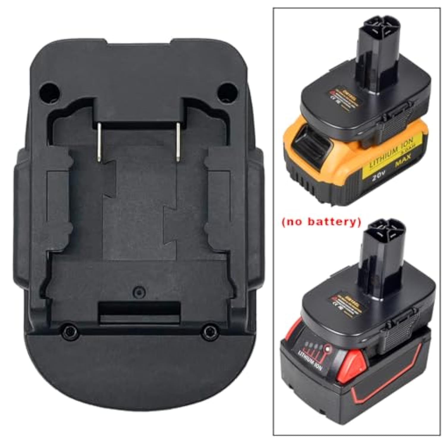 USB Adapter to Use Dewalt 20V or Milwaukee 18V Batteries with Craftsman C3