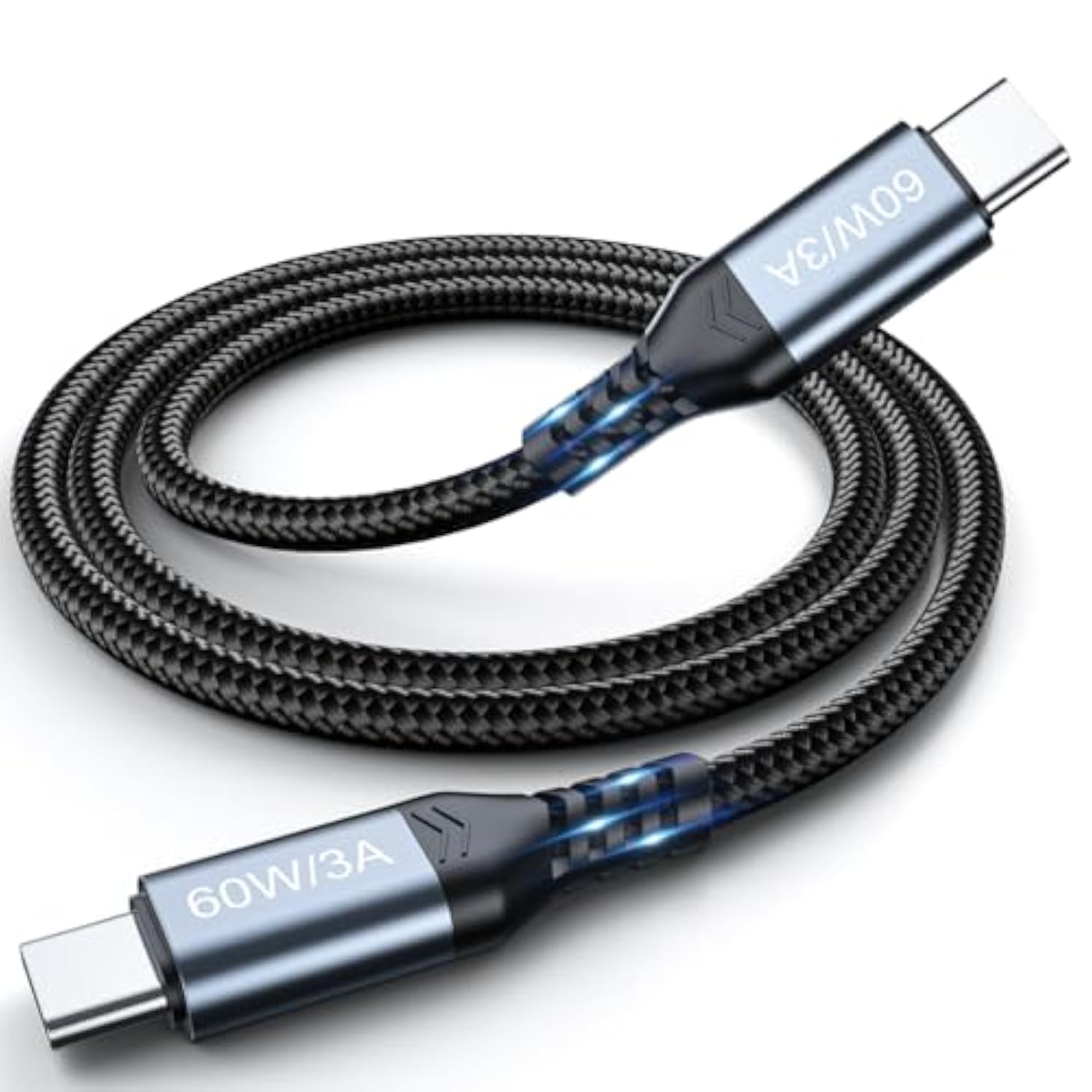 Usb-C To Usb-C Cable, 3.3Ft - Usbc Fast Charging Cable, Compatible With Iphone 16/15/Plus/Pro/Airpods Pro 2, Galaxy S23