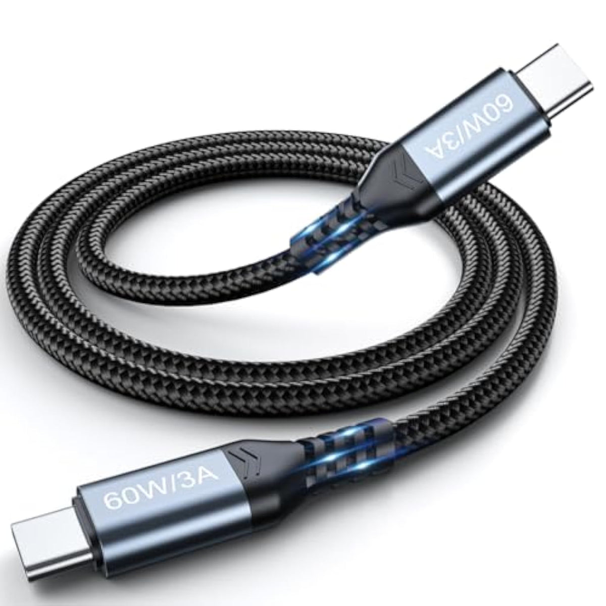 Usb-C To Usb-C Cable, 3.3Ft - Usbc Fast Charging Cable, Compatible With Iphone 16/15/Plus/Pro/Airpods Pro 2, Galaxy S23