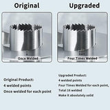 Pineapple Corer And Slicer Tool, Durable Pineapple Core Remover With Upgraded Cutter & Reinforced Thicker Blade, Stainless Steel Kitchen Fruit Gadget For Diced Pineapple Rings, Black Handle