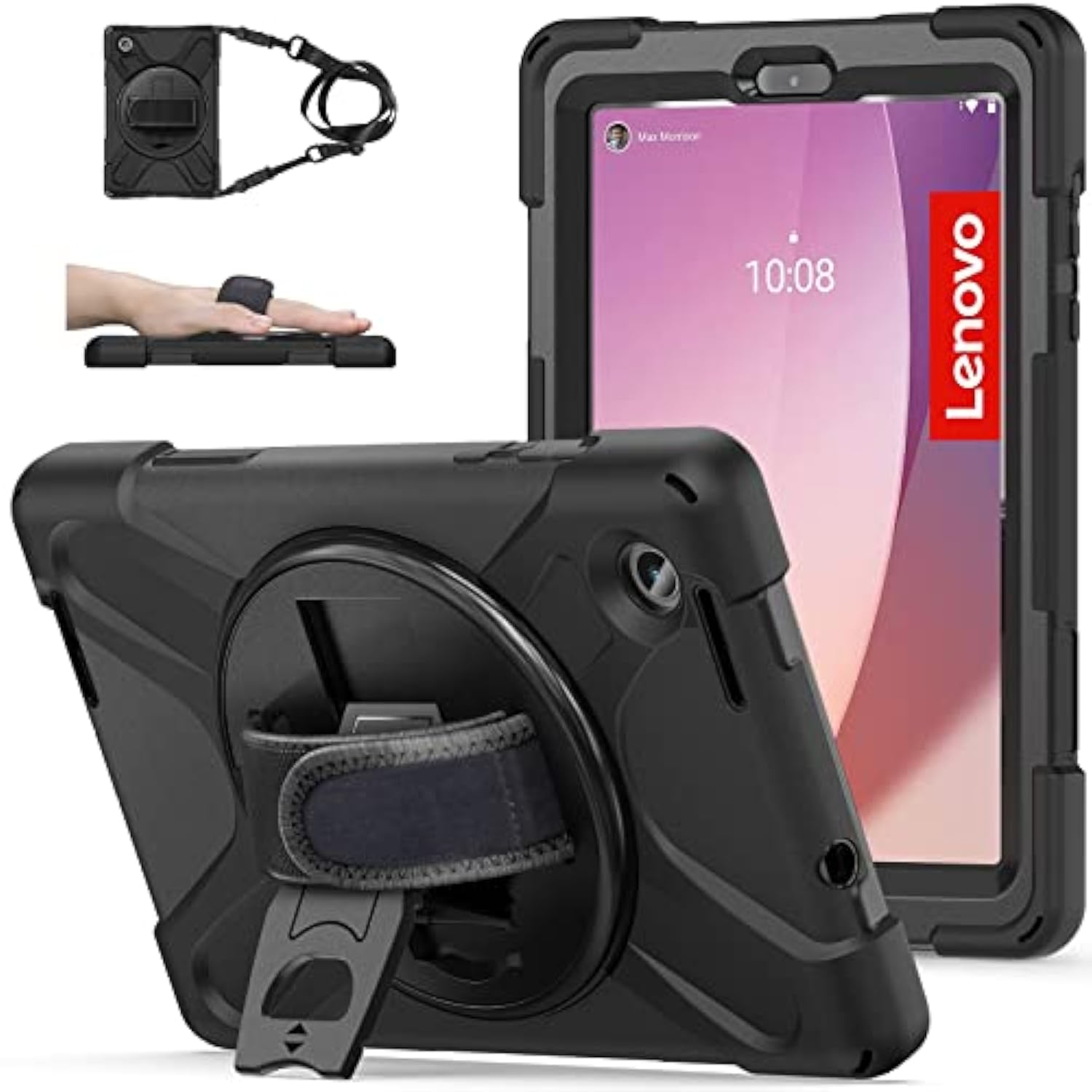 Case For Lenovo Tab M8 4Th Gen 2023 Model Tb-300Fu For Kids| Full Protection P