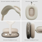 Silicone Case For Airpods Max (2024/2020),Clear Soft Tpu Ear Cups Cover,Ear Pad Cover,Headband Cover For Airpods Max(Usb-C/Lightning),Transparent Accessories For Apple Airpods Max,Starlight