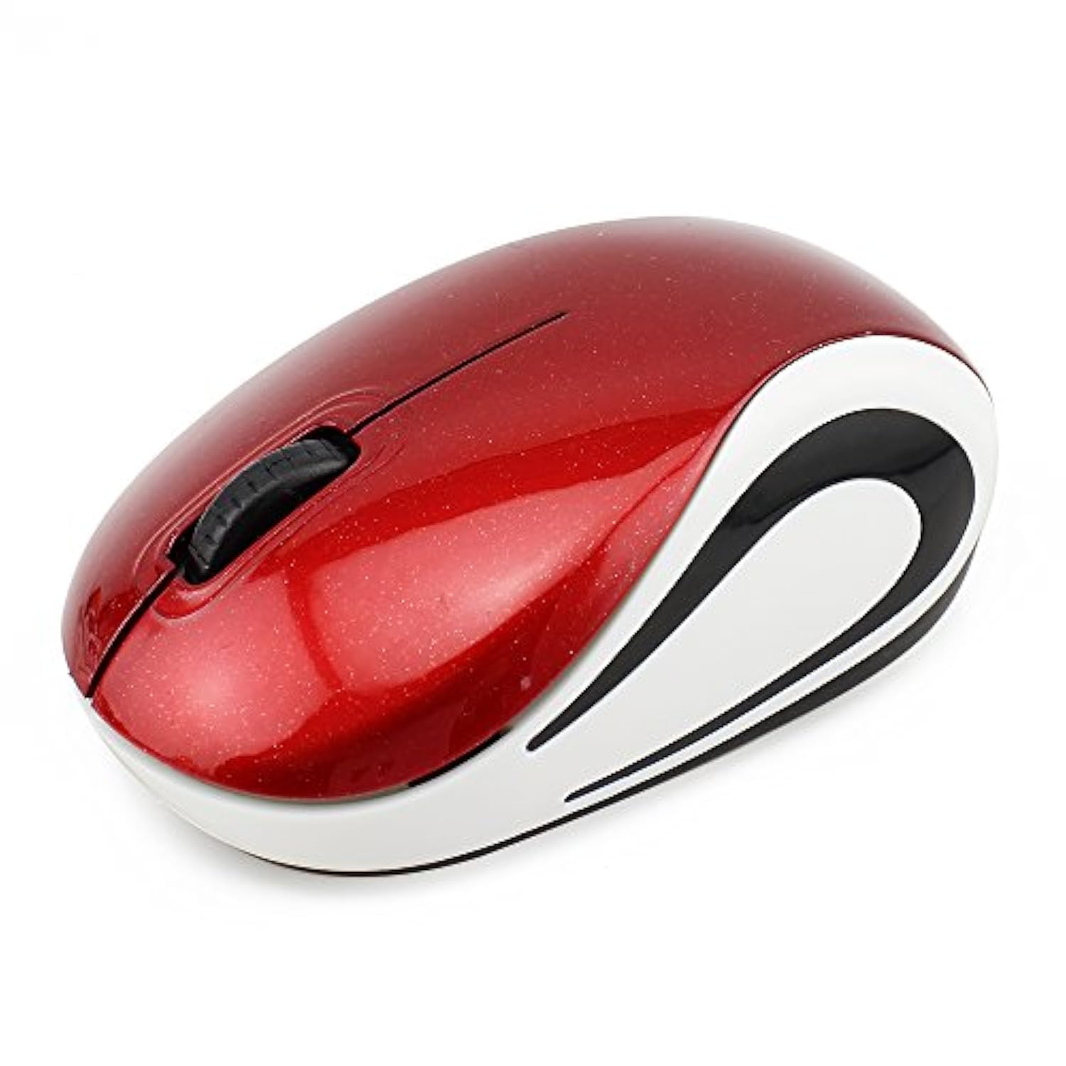 Mini Wireless Usb Mouse Portable Tiny Small Cordless Mice Ergonomic Design 2.4Ghz 1000Dpi For Kids Children Small Hands For Travel Business Trips For Windows/Ios/Android Laptop Pc(Red)