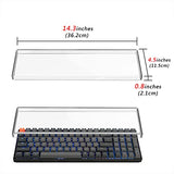 Keyboard Dust Cover, Compatible With Keychron K4 / K4 He, Rk Royal Kludge Rk100, Nuphy Halo96 V2, Lofree Flow Lite 100 Keys, Clear Acrylic Keypads Cover