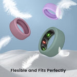 Ring Cover For Oura Ring Gen 4/ Gen 3, Anti-Scratch Elastic Silicone Oura Ring Case Protector For Men Women Working Out Gym