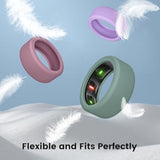 Ring Cover For Oura Ring Gen 4/ Gen 3, Anti-Scratch Elastic Silicone Oura Ring Case Protector For Men Women Working Out Gym