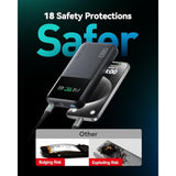 140W Power Bank, 27000Mah High Capacity Laptop Portable Charger, Usb C In&Out Tablet Powerbank, Digital Display Phone Charger, Travel Charger Compatible With Iphone 16, Ipad, Macbook, Laptop Etc.