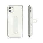 Flatstick Slim Finger Grip Strap & Stand for Phones - Selfie Loop, Glitter White