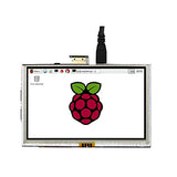 Padarsey 5 Inch Touch Screen 800X480 Tft Lcd Display Hdmi Interface Supports Raspberry Pi 4 Black, Banana Pi Windows 10 8 7