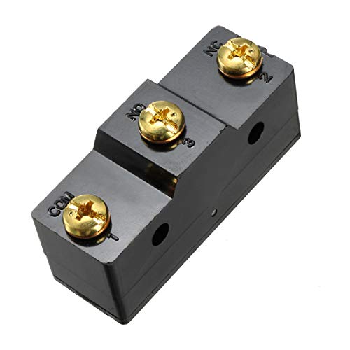 Tm-1306 Spdt 1No+1Nc Short Reed Snap Button Lever Type Micro Switch Screw Terminals