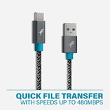 Usb To Usb C Cable 2M/6.6Ft, Usb A To Usb C Fast Charging Cable For Apple Iphone 16 15, Samsung Galaxy A15 A25 A35 A55 A54, S24 S23 S22 S21 S20 S10 S10E, Note 20 10, Pixel Android Moto G & More