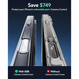 iPhone 16 Pro Case, MagSafe Compatible, Shockproof, Military-Grade, Clear Hybrid