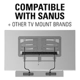 Soundbar Mount For TV Mount Bracket - Height & Depth Adjust, Moves In-Sync With TV, Supports Sound Bars Up To 20 lbs - SASB1-B1
