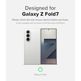 Ringke Hinge Dual Easy Pro Film Compatible with Samsung Galaxy Z Fold 7 Hinge Protector (Not Screen Protector), 0.002 Inches Adhesive TPU Cover for Curved Surface - 2 Pack