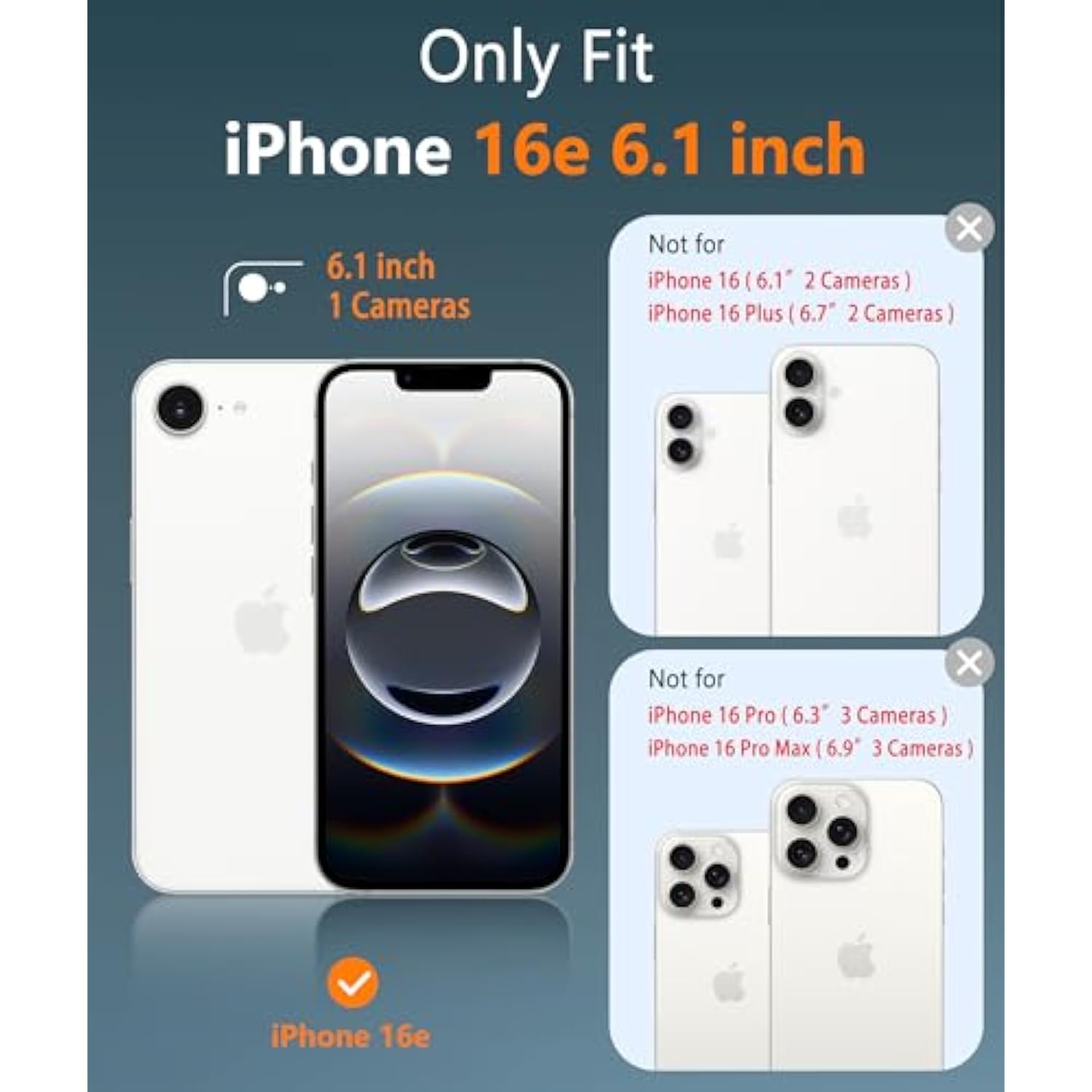 iPhone 16E Magnetic Matte Silicone Case, Shockproof Military-Grade Protection