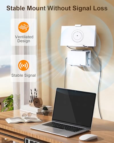 Starlink Gen 3 Router Wall Mount And Standard Power Supply Mount Kit; V3 Dish Abs Mounting Bracket Kit, Starlink Accessories For Rv, Truck, Vehicle, Office