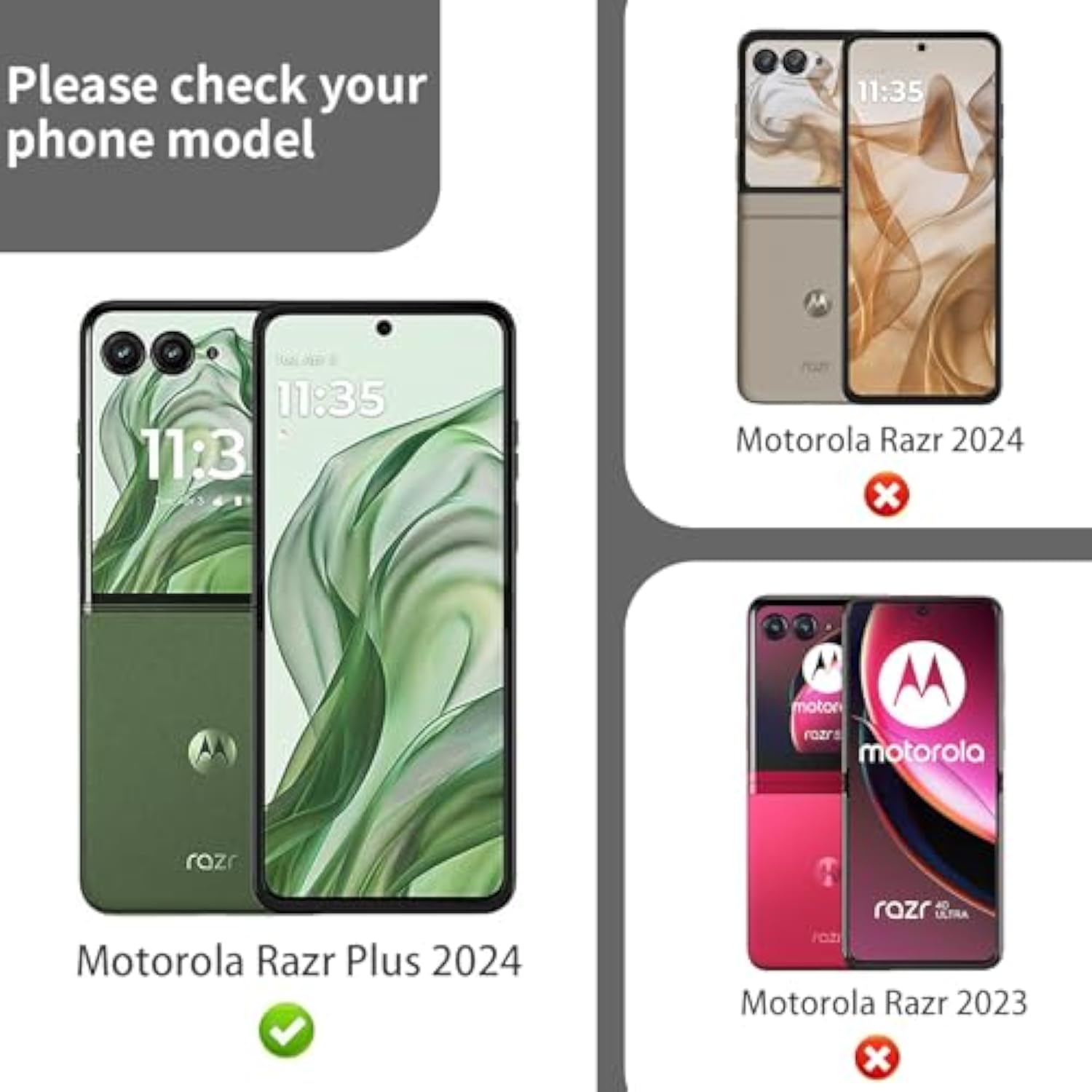 For Motorola Razr Plus Ultra 2025/ Razr Plus 2024 Screen Protector, 2 Pack Soft Tpu Screen Protector + 1 Pack Front Screen Protector + 2 Pcs Metal Camera Lens Protector, Anti-Scratch, Case Friendly