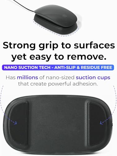 Charging Station Compatible With Apple Magic Mouse 2 - Black - Perfect Accessories | Usable As Charging Dock, Stand & Charger | Includes 5Ft (1.5M) Usb-A Cable | Lightning Connector