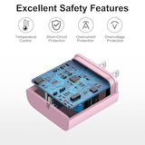 Iphone 16 15 Charger Fast Charging 10Ft - 2 Pack 20W Usb C Wall Charger Block And Type C To C Cable Compatible With Iphone 16/16 Pro/16 Pro Max/Iphone 15, Ipad Pro, Air 5/4, Ipad 10?Pink?