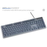 Keyboard Cover Skin For Logitech K845 Mechanical Illuminated Keyboard, Logitec