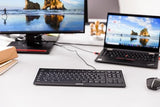 Stream Keyboard Tkl, Wired Keyboard Without Number Pad, Whisper Quiet Keys, Unique Typing Feel, Slim Design, Sx Scissor Switches, Qwerty, White-Gray