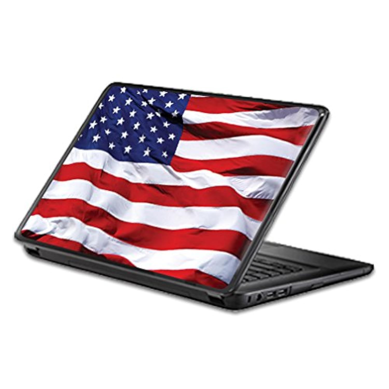 Universal 13" Laptop Skin - American Flag | Protective, Durable, And Unique Vinyl Decal Wrap Cover | Easy To Apply, Remove, And Change Styles | Made In The Usa