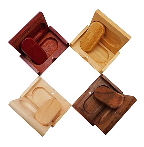 Wooden Usb Flash Drives Pendrive Thumb Drives U Disk Memory Sticks For Birthday Business Valentine'S Day Present (64Gb Usb3.0)