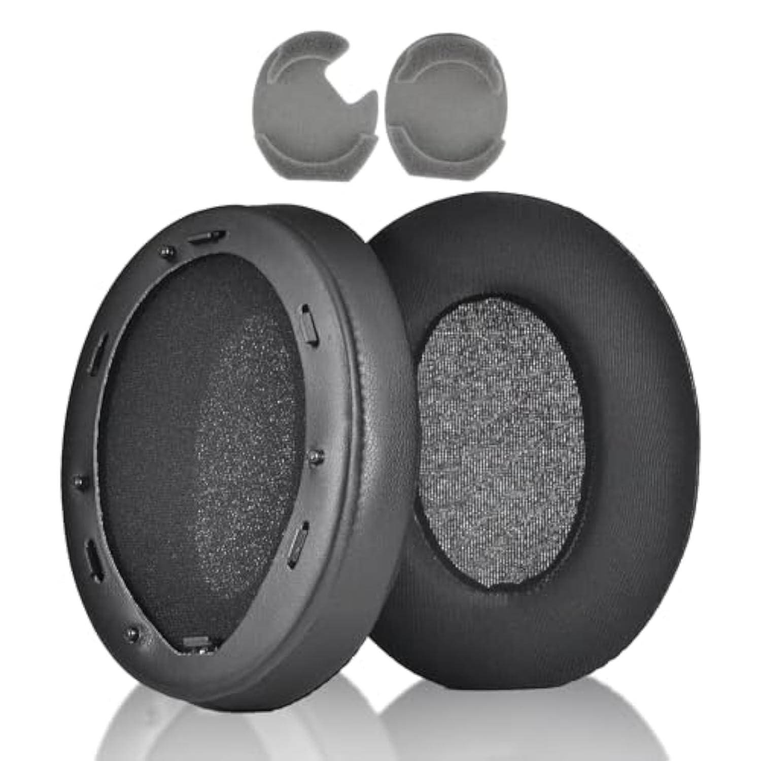 Replacement 1000Xm3 Earpads For Sony Wh-1000Xm3 (Wh1000Xm3) Over-Ear Headphones,Protein Skin Ear Cover Cushions With Noise Isolation Foam, Added Thickness, Repari Part, Black